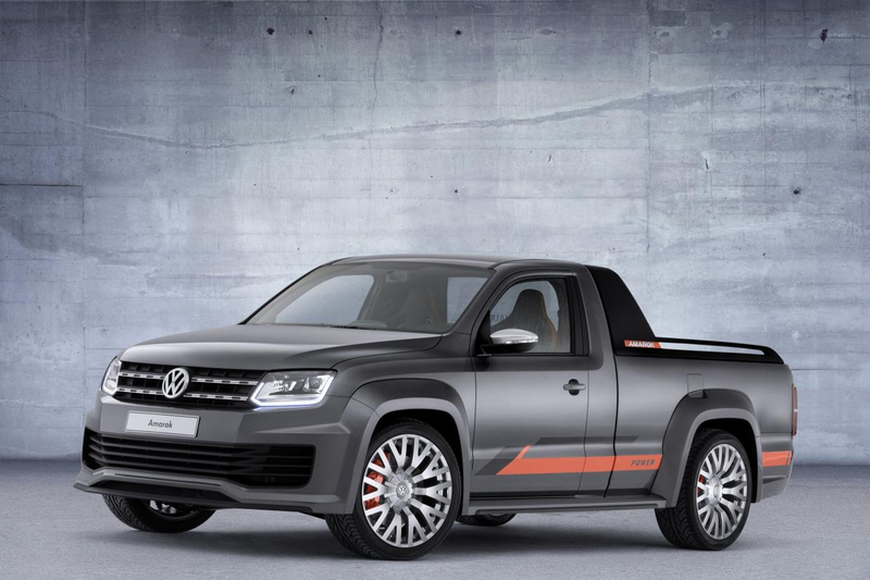 Illustration for article titled VW Built A Pickup With A 5,000 Watt Sound System, Because Partytime